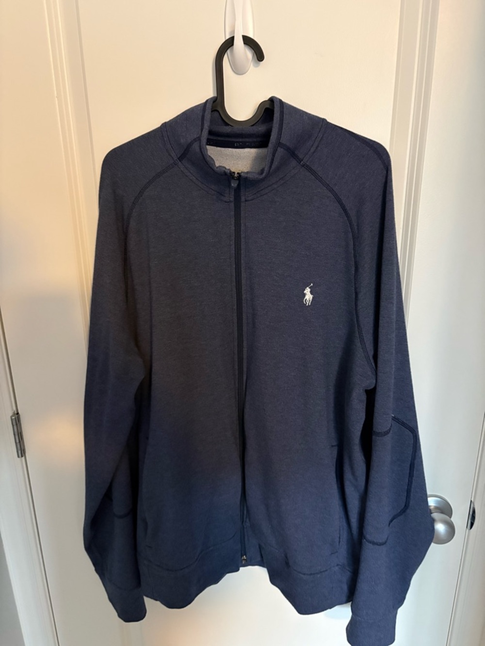 Polo by Ralph Lauren Navy Zip-Front Performance Jacket